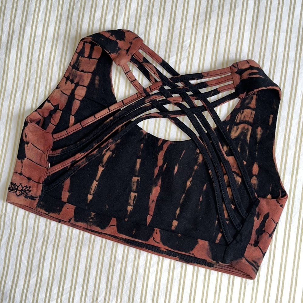 Bra top - Snake Print Yoga Festival Performance
